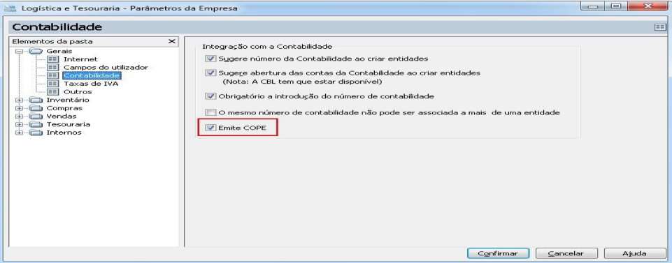 . ERP Primavera 8.0 Configurações Gerais: No Administrador: 1.