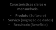 Justificativas... Benefícios.