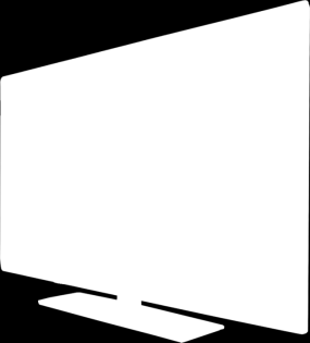 Linha 54 TV Monitor LED com sintonizador de TV Digital Capta os sinais da TV digital, sem necessidade do