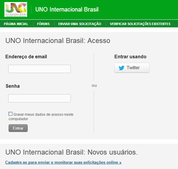 1 Acesso à ferramenta A ferramenta será acessada através do link: unointernacionalbrasil.zendesk.com.