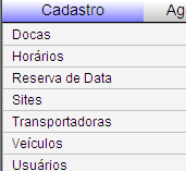 Sistema no Geral A interface do sistema foi desenvolvida em padrão web.