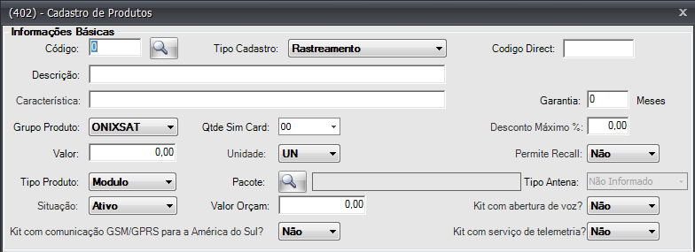 Suporte a antena IDP para o Pacote Produto: OnixSmart Light O pacote OnixSmart Light passou a suportar tanto a antena DMR quanto a antena IDP.