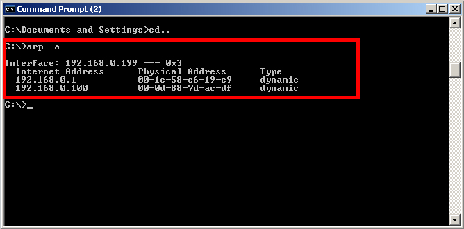 Segunda maneira de localizar a câmera na rede: 22- Vá ao menu Iniciar do Windows > executar > digite cmd e clique em Ok, vai abrir o prompt de comando, agora digite o comando arp -a e de um enter.