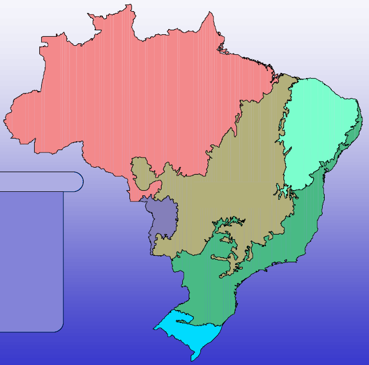 BIOMAS BRASILEIROS Área: 8.500.