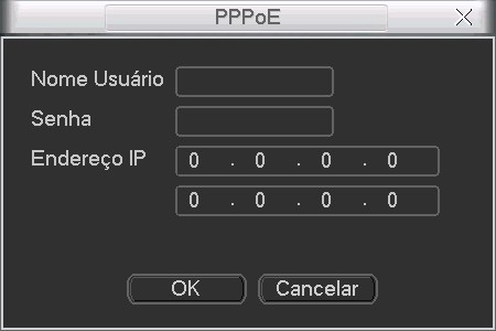 NTP Clique duas vezes no item NTP para acessar a interface de configuração de horário do DVR com um servidor NTP de sua preferência. A interface NTP é exibida conforme a figura a seguir: NTP End.