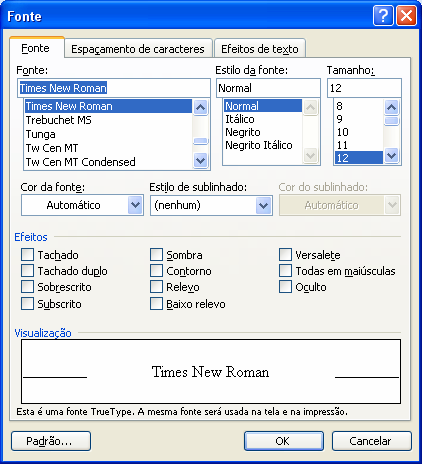 Microsoft Word 6 Outra maneira é utilizando o mouse.