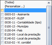 9. Ao clicar na seta no topo de qualquer coluna, apare um filtro restringindo a situação a ser analisada.