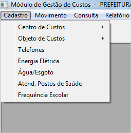 UNIDADES ADMINISTRATIVAS ELEMENTOS DE DESPESA RAMAIS E CELULARES UNIDADES