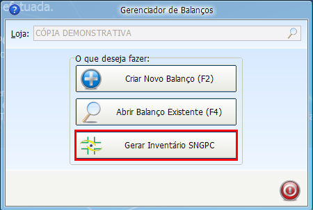 Informações Adicionais 17º) Para quem utiliza o OuroFórmulas, será necessário fazer um balanço dos Insumos, além do balanço de medicamentos da drogaria, e os 2 balanços precisam ter a mesma data.