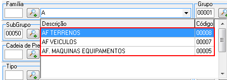 2. SISTEMA TEOREMA 2.1 NOVAS COMBOS A grande novidade desta versão é a otimização dos campos que fazem consultas no banco de dados conhecidos tecnicamente por combos, destaque da Figura 1.