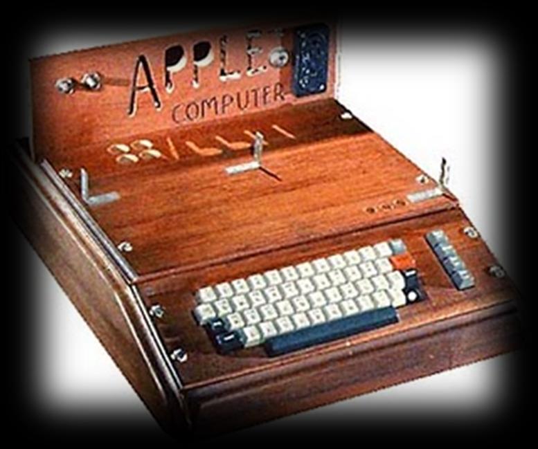Primeiro produto da Apple, apresentado ao público em abril de 1976, na Califórnia.