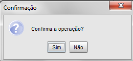 Botão Salvar Botão Voltar Botão Fechar Botão Limpar Botão Consultar Confirmar Operação para qual o botão foi clicado. Ao clicar sobre este botão o sistema salva os dados (alteração ou inclusão).