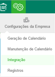 1.2.3. Retornar a tela principal Para retornar a tela principal do sistema após selecionar qualquer uma das funções, basta clicar em Home na Barra de Acessos. 1.3. Cadastro da Empresa Neste menu serão cadastradas as empresas para controle das atividades diárias e financeiras, os clientes e fornecedores e comunicados aos seus colaboradores internos.