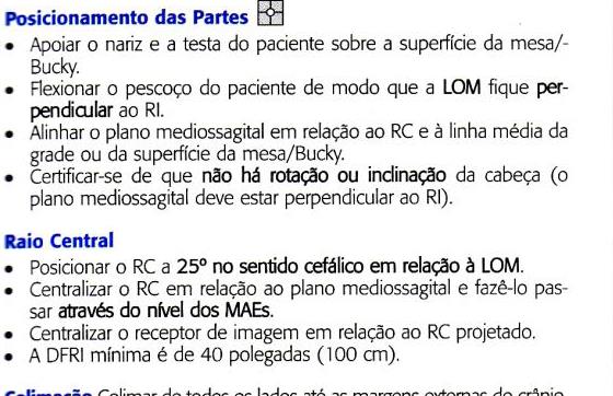 INCIDÊNCIA AXIAL PA: