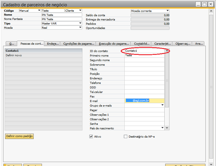 12.3. Como criar usuários para contatos no PAV Assistência Técnica Ao instalar e configurar o PAV one e PAV - Configurador e depois de configurar a licença do módulo assistência técnica no PAV one, é