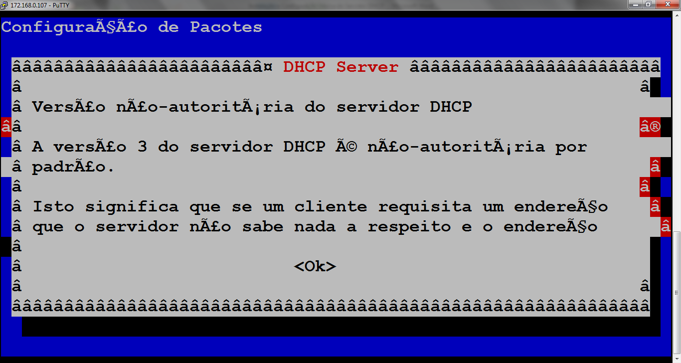 9 Neste momento o servidor DHCP já está instalado. 3.