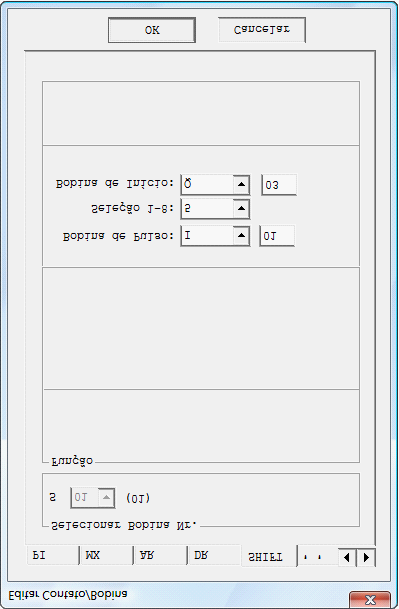 Programação em Lógica Ladder 7.4.9 Função SHIFT A função Shift irá deslocar os bits programados quando houver um pulso de subida na variável de pulso selecionada.