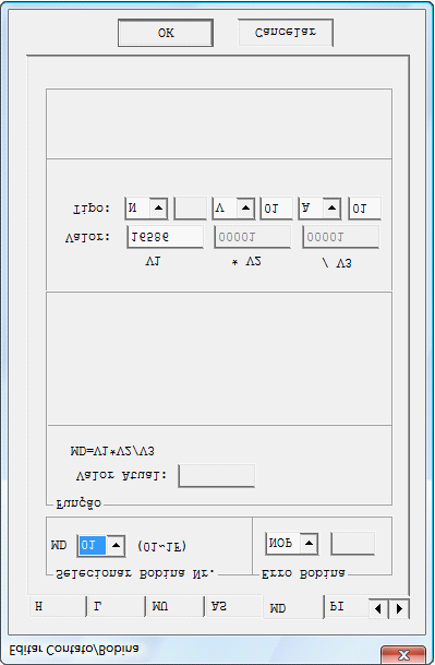 Programação em Lógica Ladder No display do CLIC02, ou na ferramenta de programação, a função AS será exibida da seguinte forma: 1 2 43 A fórmula executada será a seguinte: AS = V1 + V2 - V3 A