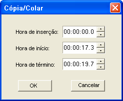 Capítulo 10: Cortar, copiar e colar dados registrados Antes de um snapshot selecionado Em um local específico Antes de um segmento específico que você definiu Para colar os dados gravados na esquerda