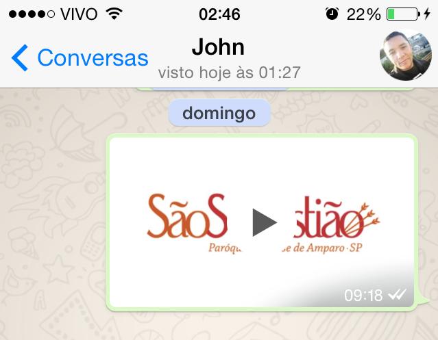 WHATSAPP Vídeos curtos