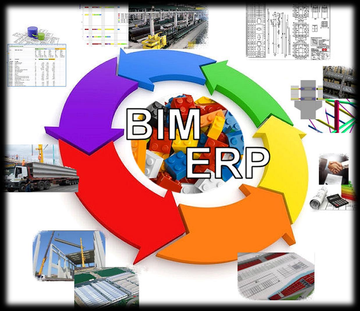 o BIM abrange todo o ciclo completo de vida da obra, de cada peça e os processos da Indústria.