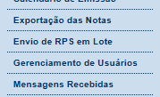 Nota Fiscal Eletrônica do Tomador/Intermediário de Serviços NFTS Versão do Manual: 1.3 pág. 29 5.