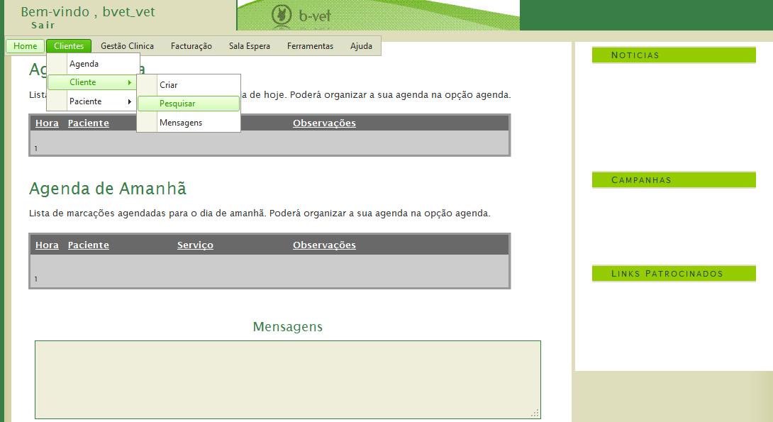 Como facturar? Sistema de facturação b-vet A o b-vet coloca à sua disposição uma aplicação com todos os requisitos necessários à facturação de produtos e serviços para a sua empresa.