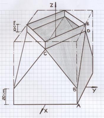 9. Para adaptação de um tubo de diâmetro 60cm a uma superfície curva, há necessidade de um corte especial.