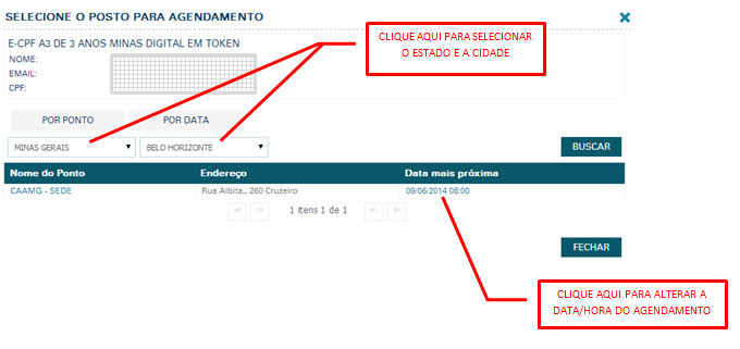 CAA/MG REVISÃO 2 Data: 05/06/2014 Página 7 de 9 18. Para pagamento com cartão de crédito, você receberá automaticamente a confirmação do seu pedido. 19.