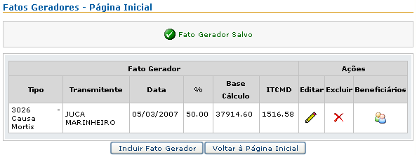 Clique em calcular e confira o cálculo do valor total do imposto devido