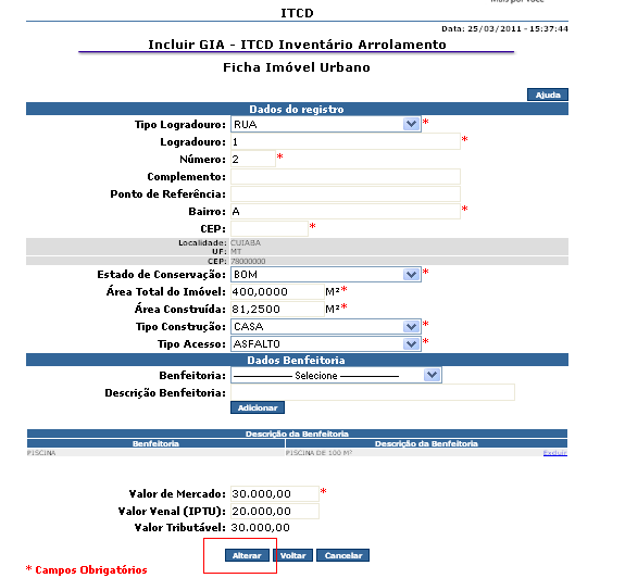 visualizados: Após a confirmação das