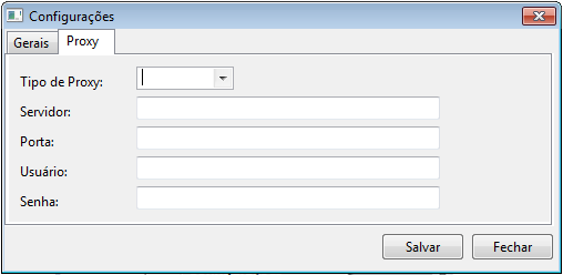 TL077 Tela TrayIcon Guia: Gerais Proxy: configura o proxy para