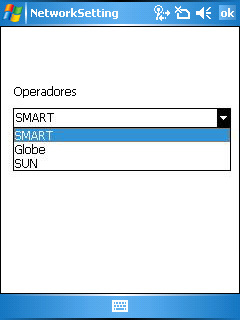 Utilização da opção Ferramenta GPRS A opção Ferramenta GPRS permite-lhe seleccionar e ligar de forma conveniente ao seu fornecedor de serviços GPRS. Para fazer a ligação através da Ferramenta GPRS: 1.