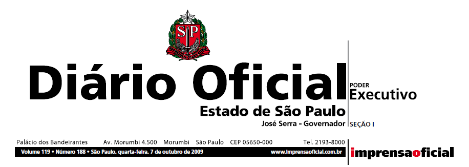 quarta-feira, 7 de outubro de 2009 Diário Ofi cial Poder Executivo - Seção I São Paulo, 119 (188) 123 CAMPUS DE GUARATINGUETÁ FACULDADE DE ENGENHARIA EDITAL Nº 240/ 2009 - FEG/STA Estarão abertas,