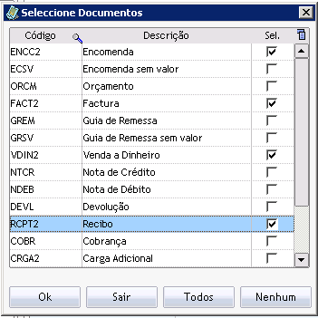 Configuração dos documentos no Backoffice. www.sysdevsolutions.