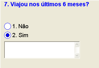 Sphinx APRENDIZ - p.95 # Digitação direta Para digitar em forma direta, acesse o menu Digitar e escolha a opção Digitação direta. Este modo de entrada de dados apresenta uma questão por tela.