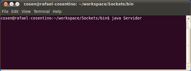 Apêndice - Socket 1 public class Cliente { 2 public static void main(string[] args) throws Exception { 3 Socket socket = new Socket("127.0.0.1", 10000); 4 5 Scanner entrada = new Scanner(socket.