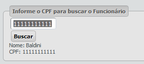 Capítulo G22 Figura G22.10. Arquivo xhtml para entrada e exibição dos dados da classe de controle para consumir o serviço. #1. Tag que cria o campo para o usuário informar o "CPF". #2.