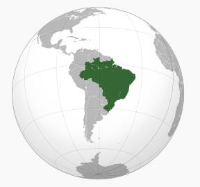 BRASIL Área Terrestre 8.515.