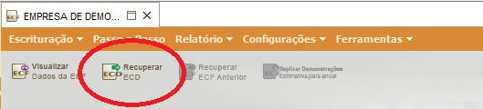 9) Se não ocorrer erro de estrutura (situação em que você terá que identificar o problema e corrigi-lo, gerando novamente o arquivo e repetindo as etapas acima), será apresentada a tela de validação