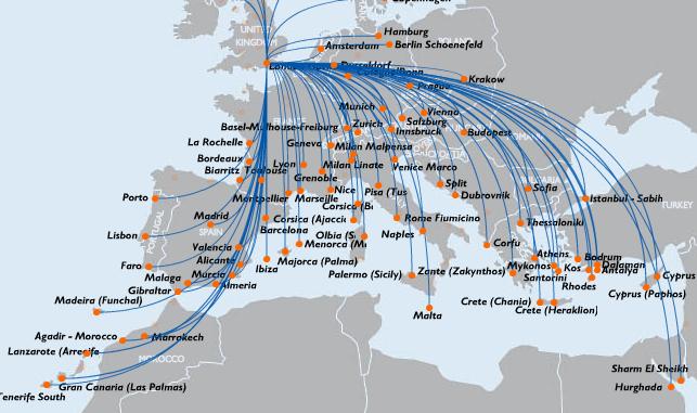 Reino Unido Londres OPORTUNIDADES Os 96 voos semanais com origem na capital do Reino Unido, constituem uma grande oportunidade para a promoção de Lisboa e da Costa do Estoril este Verão.