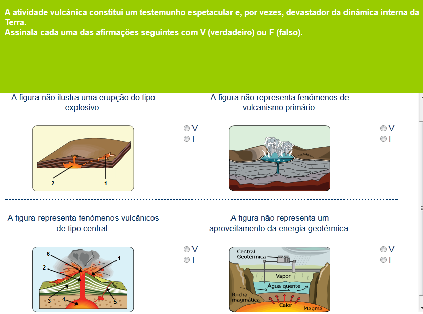 Vulcanismo Morfologia dos fundos oceânicos 15 Elementos morfológicos dos fundos oceânicos (identificação e caracterização).