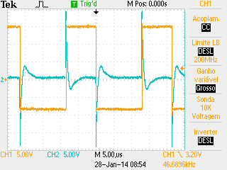 Descrição dos pinos de entrada GND (CN1-10 / CN1-11): Referência no lado primário dos transformadores VS (CN1-9 / CN1-8): Alimentação do driver Deve ser conectada uma fonte de alimentação de 15 V ±