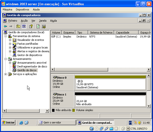 disco), através de uma técnica chamada divisão de dados (data striping ou RAID 0); 2 - Tornar o sistema de disco mais seguro, através de uma técnica chamada espelhamento (mirroring ou RAID 1).