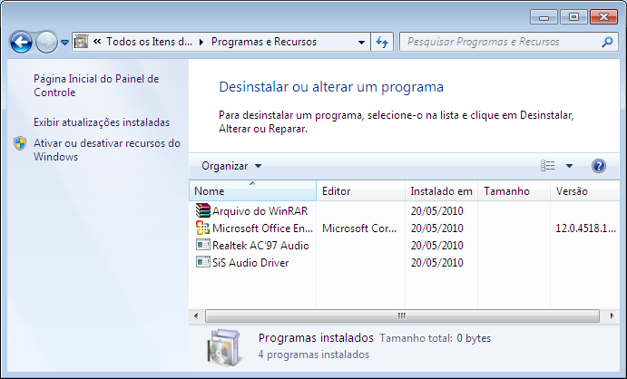 No Windows 7, você tem muito mais controle sobre os programas e arquivos que são exibidos no menu Iniciar.