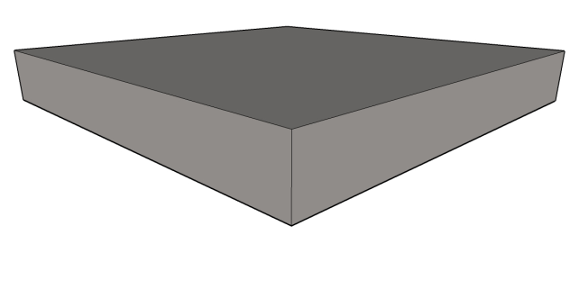 b) Coberturas: 1 Laje maciça (10,0cm) Sem telhamento laje maciça 10cm 3,73 220 2 concreto (4cm) (1cm) cerâmica 7cm Laje pré-moldada 12cm (concreto 4cm +