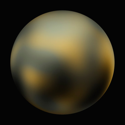 Imagem de Plutão obtida pelo HST Descoberto em 1930 foi considerado até 2006 o nono planeta do Sistema Solar.