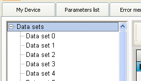 IOfunct_DI2 (função da entrada DI2) = Data Set Bit0, bit0 do ponteiro de Data Sets IOfunct_DI3 (função da entrada DI3) = Data Set Bit1, bit1 do ponteiro de Data Sets Ex: bit0=0 e bit1=0, apontam o