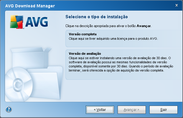 Se o AVG Download Manager não conseguir identificar suas configurações de Proxy, você precisará especifica-las manualmente.