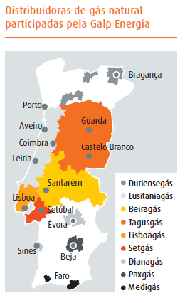 A Distribuição de Gás Natural na Galp Energia 5 das 6 Concessões ligadas à RNTGN. 4 das 5 Licenciadas abastecidas por UAG s. 915.063 1 Clientes abastecidos (80% * ). 10.995 1 Kms de Rede (76% * ). 19.